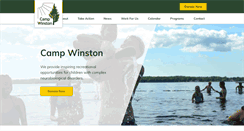 Desktop Screenshot of campwinston.com